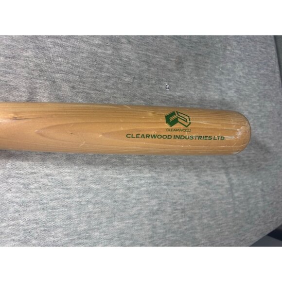 1990 Vintage Baseball Bats Clearwood Wooden Baseball Bat For Beginners 34 in - Picture 2 of 5